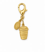 Load image into Gallery viewer, Custom 18K Gold Bag Charm/ Keychain – Personalized Name &amp; Charms Tag
