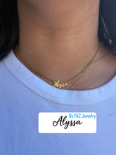 Charger l'image dans la galerie, Custom Name Necklace | Free Design &amp; Size Up to 2" | FAZ Jewelry
