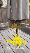 Charger et lire la vidéo dans la visionneuse de la Galerie, Custom Name Necklace | Free Design &amp; Size Up to 2" | FAZ Jewelry
