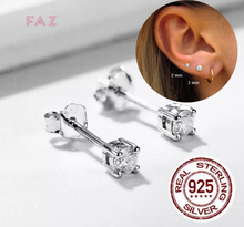 Load image into Gallery viewer, S925 Sterling Silver Mini Stud Earrings PAIR
