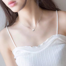 Load image into Gallery viewer, Solid S925 Sterling Silver Box Chain Minimalist 18K Gold Plated Adjustable Chain Length Necklace
