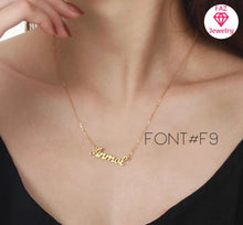 Load image into Gallery viewer, 18K Custom Name Necklace
