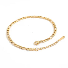 Load image into Gallery viewer, 4mm Figaro Chain Anklet
