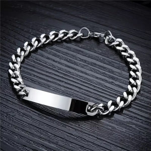 Custom Mens Classic Thick Chain Bracelet